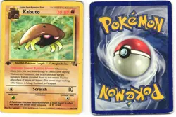 Kabuto Common Pokemon TCG Fossil 50/62 HP - Image 3