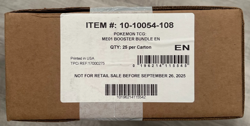 Pokemon Mega Evolutions Base ME01 Factory Sealed Booster Bundle 25 Box Case - Image 1