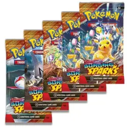 10x Pokemon Surging Sparks Booster Pack New Factory Sealed Scarlet & Violet 2024 - Image 2