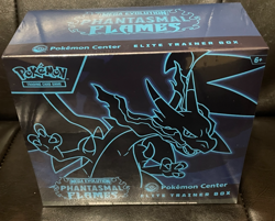 Phantasmal Flames, Pokemon Center Exclusive Elite Trainer Box, ETB Sealed - Image 1