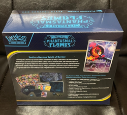 Phantasmal Flames, Pokemon Center Exclusive Elite Trainer Box, ETB Sealed - Image 2