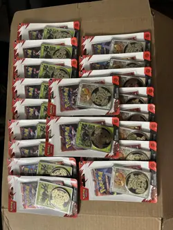 Pokemon Destined Rivals Blister Pack Lot x19 Packs - Image 1