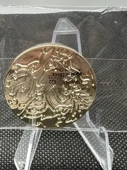 Pokemon TCG Charizard Ultra Premium Collection Gold Metal Flipping Coin - Image 1