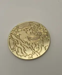 Pokemon TCG Charizard Ultra Premium Collection UPC Metal Gold Coin - Image 4