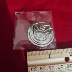 Pokemon Coin Silver Tone Collectible Token New Sealed - Image 2