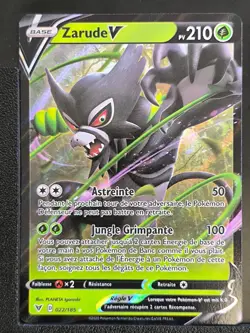 Carte Pokemon Zarude V 022/185 EB04 Voltage Eclatant Epee Et Bouclier FR - Image 2