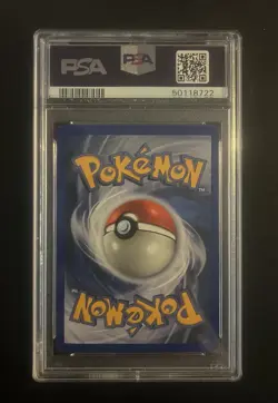 2002 POKEMON LEGENDARY COLLECTION #13 HITMONLEE-REVERSE FOIL PSA 9 - Image 2