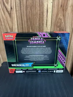 Pokemon TCG Greninja EX Shrouded Fable Collection Box, Sealed SPANISH VER. - Image 2