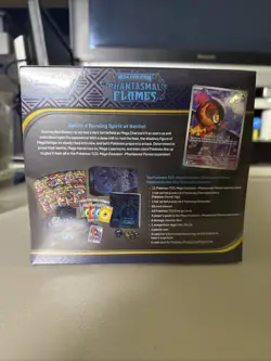 Phantasmal Flames Pokemon Center Exclusive ETB Elite Trainer Box Factory Sealed - Image 4