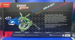 Pokemon TCG 14-Pack Crown Zenith Sea & Sky Premium Collection Box New Sealed - Image 5
