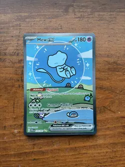 Pokemon TCG Paldean Fates Bubble Mew EX 232/091 Special Illustration Rare SIR NM - Image 3