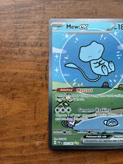 Pokemon TCG Paldean Fates Bubble Mew EX 232/091 Special Illustration Rare SIR NM - Image 4