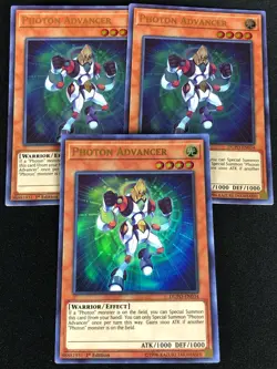 YUGIOH PHOTON ADVANCER DUPO-EN034 1ST ULTRA X3 - Image 1