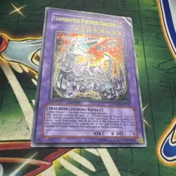 Yugioh! Chimeratech Fortress Dragon JUMP-EN031 Ultra Rare Limited Edition HP - Image 2