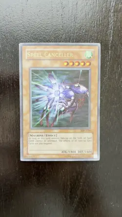 Yu-Gi-Oh TCG Spell Canceller Card MFC-020 Unlimited Edition Ultra Rare - Image 2