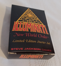 Illuminati New World Order Deck Card Game USED 55 Cards - Image 1