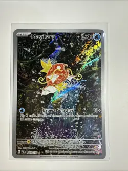 Pokemon TCG Magikarp Scarlet & Violet Paldea Holo Card 203/193 - Image 1