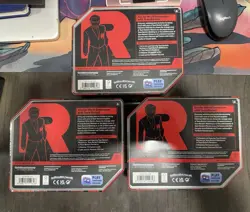 Pokemon Destined Rivals TCG Trading Card Game Team Rocket Tin (x3) - New/Sealed - Image 2