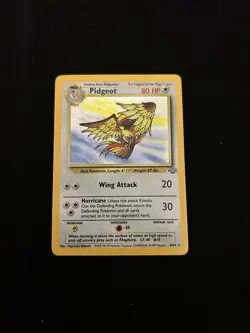 Pokemon Pidgeot TCG Jungle Holo Card 8/64 Unlimited Rare, Near Mint Condition - Image 1