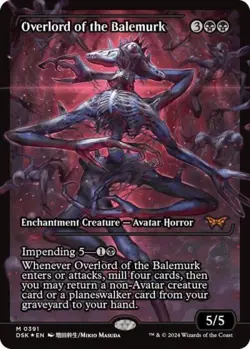 MTG English Overlord of the Balemurk (Showcase) NM Foil - Image 1