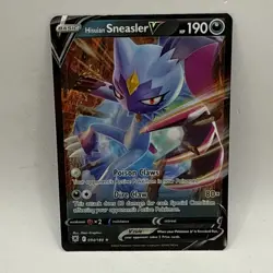 Hisuian Sneasler V 094/189 Astral Radiance Ultra Rare Holo Pokemon TCG Card MP - Image 1