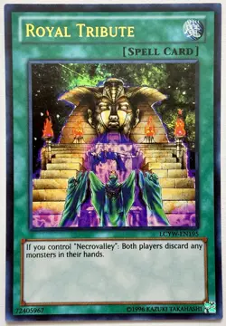 LCYW-EN195 Royal Tribute - Ultra Rare Unlimited Near Mint YuGiOh Card - Image 1