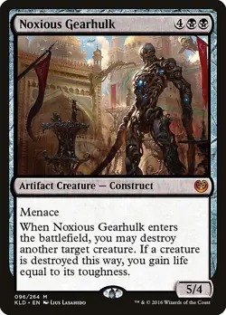 Noxious Gearhulk Kaladesh NM Artifact Black Mythic Rare MAGIC CARD ABUGames - Image 1