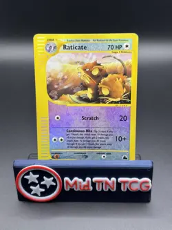 Pokemon TCG English Card e-Series Skyridge Raticate Reverse Holo 89/144 - Image 1