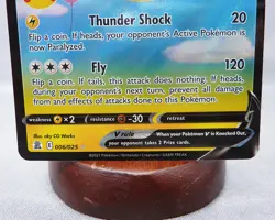 Pokemon TCG Flying Pikachu v Celebrations Holo Ultra Rare Card 006/025 - Image 3
