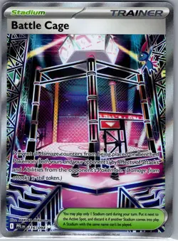 Battle Cage 116/094 ME02: Phantasmal Flames - Pokemon Card - NM - Image 1