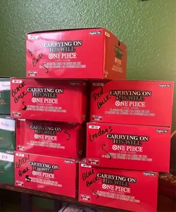 one piece card game bulk lot english op13 - Image 1