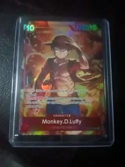 Monkey.D.Luffy (Treasure Booster Set) ST10-006 One Piece Promotion Cards Foil - Image 1