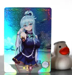 Goddess Story card - SR - Aqua - NS-2M03-038 - Konosuba Waifu Foil - Image 1