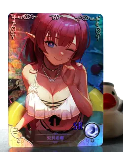 Goddess Story TCG card - Elysia - Honkai Impact - SR - NS-10SR-07 sexy waifu - Image 1