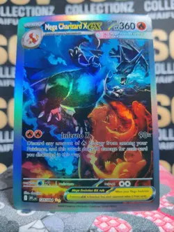[CUSTOM Card] Mega Charizard X EX Holo Custom Made Card - Image 2