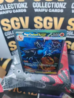 [CUSTOM Card] Mega Charizard X EX Holo Custom Made Card - Image 5