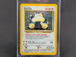 Pokemon Snorlax Holo Rare Error 11/64 Jungle Set 1999 No Symbol - WOTC Card - Image 1