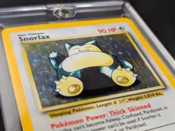 Pokemon Snorlax Holo Rare Error 11/64 Jungle Set 1999 No Symbol - WOTC Card - Image 3