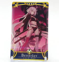 Jeanne d'Arc FGO Fate Grand Order Arcade Card TCG Japanese Game TYPE-MOON - Image 1