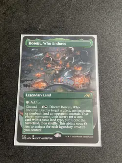 Boseiju, Who Endures (Borderless) Kamigawa: Neon Dynasty Regular - Image 1