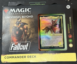Magic the Gathering Universes Beyond FALLOUT Commander Deck Dogmeat Legendary!! 195166228532 - Image 1