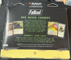 Magic the Gathering Universes Beyond FALLOUT Commander Deck Dogmeat Legendary!! 195166228532 - Image 2