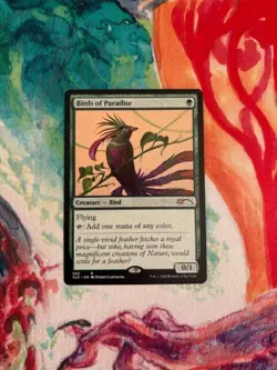 BIRDS OF PARADISE MTG MAGIC THE GATHERING SECRET LAIR NEAR MINT - Image 1