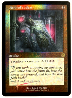 MTG Ashnod's Altar *FOIL* The Brothers' War Retro Artifacts 4 NM - Image 1
