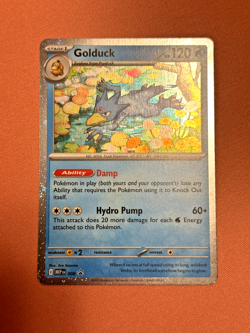 Golduck MEP 008 Black Star Promo Pokemon Card - Image 1