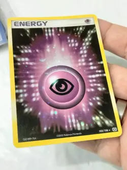 Pokemon Psychic Energy 105/106 Emerald Holo 2 SWIRLS 2005 - Image 4