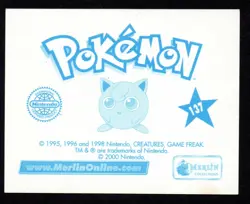 CROMO / STICKER #137 POKEMON SERIE 2 COLECCION MERLIN 2000 (ALBUM AZUL) - Image 2