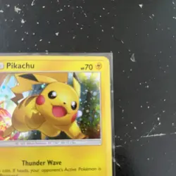 Pikachu SM76 Black Star Promo Cosmos Holo Pokemon Shining Legends - Image 3