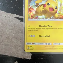 Pikachu SM76 Black Star Promo Cosmos Holo Pokemon Shining Legends - Image 5