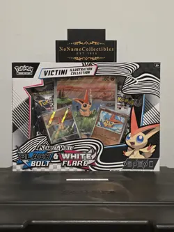 Pokemon Scarlet & Violet Unova Victini Illustration Collection Box - Image 1